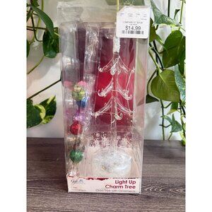Light up Christmas charm tree